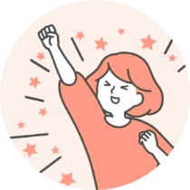 楽しい運動のイラスト